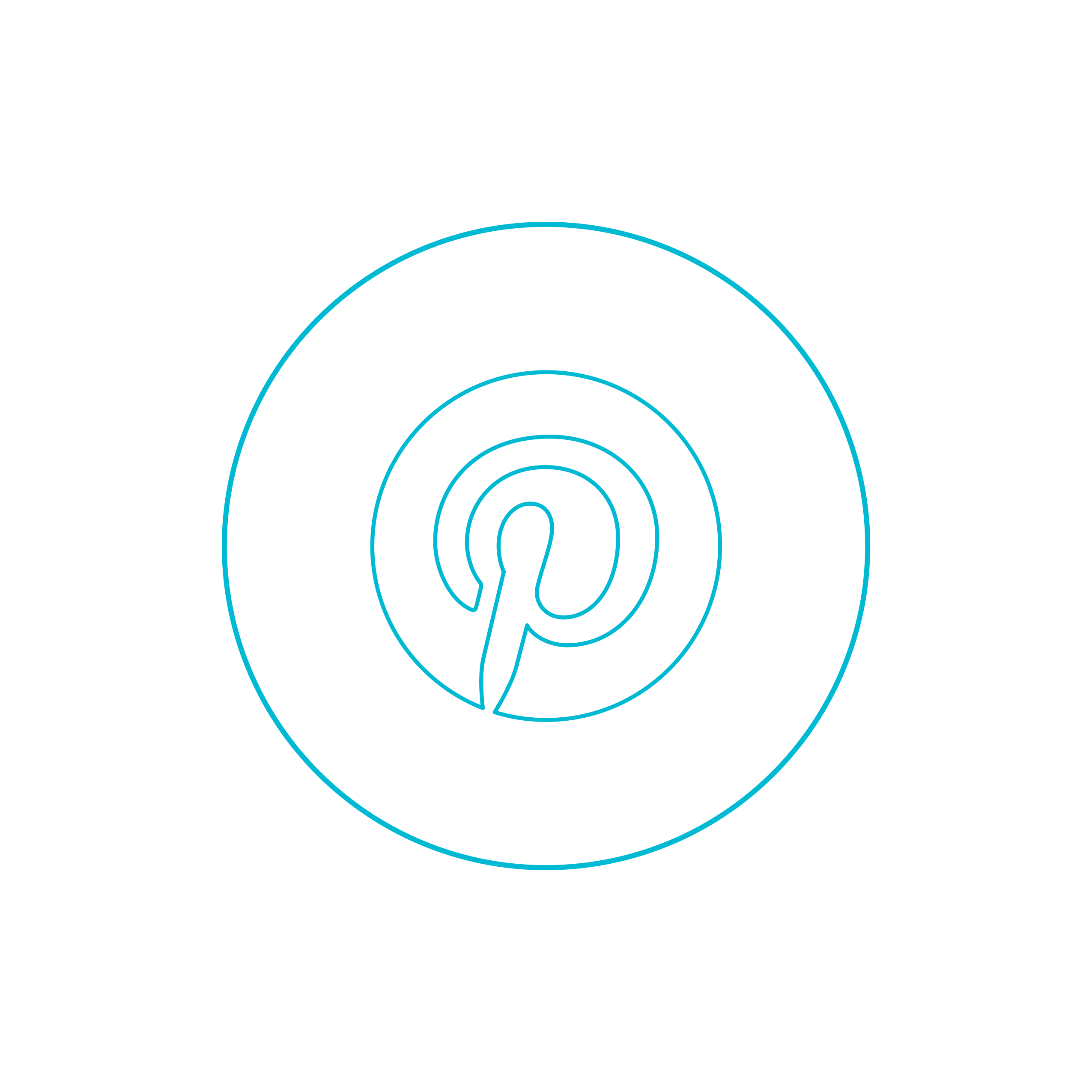 Digital Pinterest Profile Picture Clean Printable Line Art Svg Free Vectors